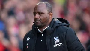 Patrick Vieira: Palace need players to be more competitive in Premier League