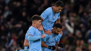 Riyad Mahrez double helps Man City brush aside Chelsea in one-sided FA Cup clash