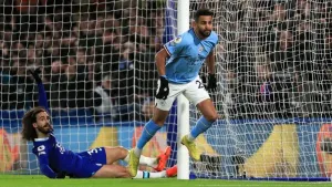 Riyad Mahrez nets winner as Man City beat Chelsea to cut gap to leaders Arsenal