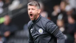 St Mirren boss Stephen Robinson: The game should have been won in the first half