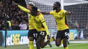 Teenager Tobi Adeyamo makes his mark with goal in Watford win against Blackpool