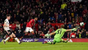 Erik ten Hag backs Marcus Rashford to ‘keep on scoring’ after Carabao Cup double