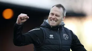 Walsall boss Michael Flynn relishing Leicester tie after FA Cup win at Stockport