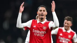 William Saliba happy to focus on Arsenal’s title bid as contract talks continue
