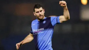 Wycombe close in on play-offs after Sam Vokes nets long-awaited goal
