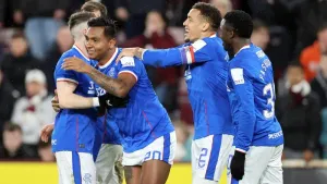 Alfredo Morelos bags brace as Rangers ease past Hearts