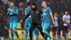 Antonio Conte will be involved in Tottenham team selection against Man City