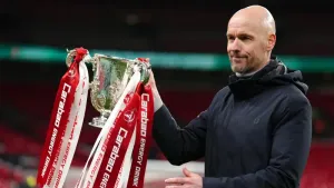 Erik ten Hag warns Man Utd players there is no room for ‘laziness’ after cup win