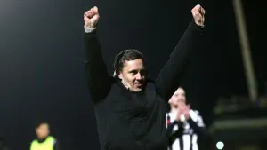Grimsby boss Paul Hurst: Luton win is what dreams are made of