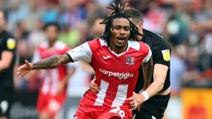 Jevani Brown won’t play for Exeter ‘until legal proceedings have been concluded’