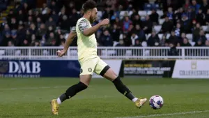 Kyle Wootton’s double fires Stockport to victory over Crawley