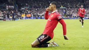 Marcus Rashford and Alejandro Garnacho give Man Utd victory at Leeds
