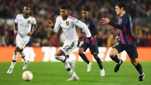 Marcus Rashford says Man Utd’s draw at Barcelona ‘felt like a loss’