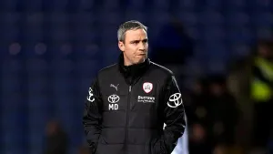 Michael Duff a happy man as Barnsley hit four past Derby