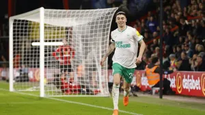 Miguel Almiron strike earns Newcastle a point in draw at Bournemouth