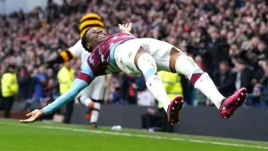 Nathan Tella celebrates hat-trick as Burnley win Lancashire derby with Preston