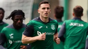 Paul Hanlon confident Hibernian can cope without Rocky Bushiri and Ryan Porteous
