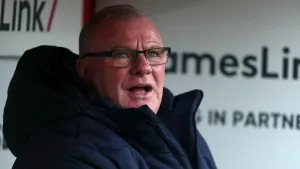 Steve Evans hails Stevenage’s character after win at AFC Wimbledon