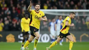 Wesley Hoedt rescues point for Watford with debut goal against Blackburn
