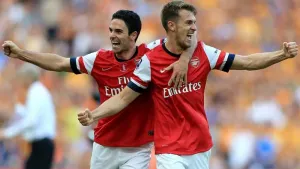 Aaron Ramsey hoping former team-mate Mikel Arteta leads Arsenal to league title