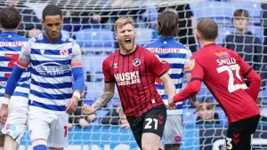 Andreas Voglsammer’s first-half penalty enough as Millwall boost play-off hopes