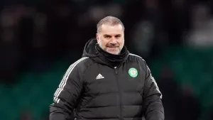 Ange Postecoglou grateful to Celtic fans as they mark manager’s 100th game