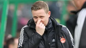 Barry Robson thrilled with Aberdeen display after crushing Hearts