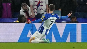 Brighton match-winner Solly March: England call would be an honour