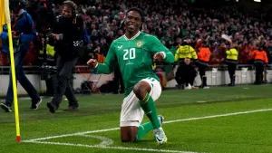 Chiedozie Ogbene ready to continue ‘unbelievable journey’ against Kylian Mbappe