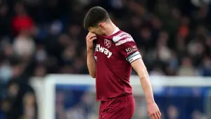 Declan Rice apologises to West Ham fans following heavy defeat at Brighton