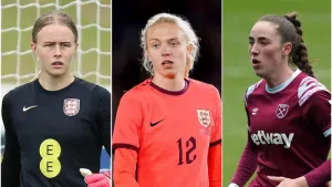England trio Hannah Hampton, Esme Morgan and Lucy Parker recalled for friendlies