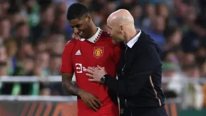 Erik ten Hag praises Marcus Rashford’s focus, persistence and quality