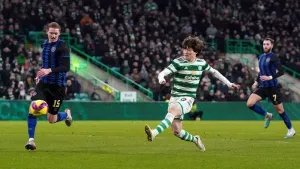 Kyogo Furuhashi on target again as Celtic beat Hearts