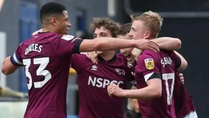 Louie Sibley bags brace as Derby edge comeback at relegation-threatened Oxford