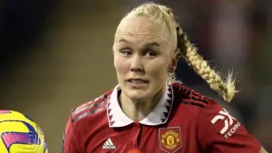 Manchester United’s Maria Thorisdottir out for rest of season with foot injury