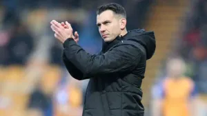 Matt Bloomfield beaming after claiming his first win as Wycombe boss