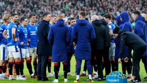 Michael Beale calls for a Rangers response after cup final defeat to Celtic