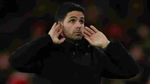 Mikel Arteta urges Arsenal to forget Europa League exit and focus on title push