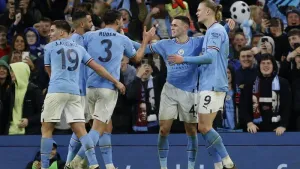Miserable Man City return for Vincent Kompany as Erling Haaland bags treble