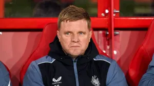 Newcastle boss Eddie Howe determined to close the gap to Manchester United