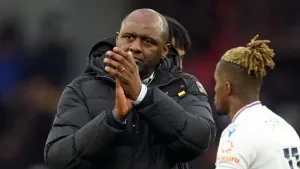 Patrick Vieira confident Palace fans understand process team is going through