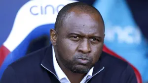 Patrick Vieira sacked as Crystal Palace manager ‘with enormous regret’