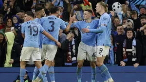 Pep Guardiola believes free-scoring Man City are peaking at right time