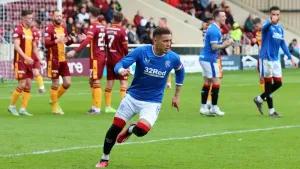 Rangers overcome resilient Motherwell in enthralling clash at Fir Park
