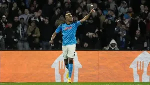 Victor Osimhen brace eases impressive Napoli into Champions League last-eight