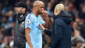 Vincent Kompany: Pep Guardiola has to stop saying I will become Man City boss