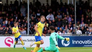 Andrew Dallas treble inspires Chesterfield to win over Torquay