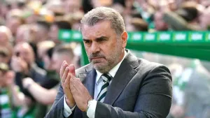 Ange Postecoglou likes what he sees from Alistair Johnston