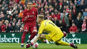 Arsenal let two-goal lead slip as title hopes are dented by draw at Liverpool