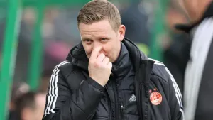 Barry Robson takes things one step at a time as Aberdeen target top-three finish
